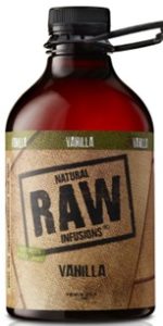 the raw infused vanilla syrups