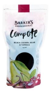 Barkers compote ruhbarb and red berry